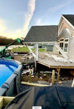 5. Pulling Porch Away From Building